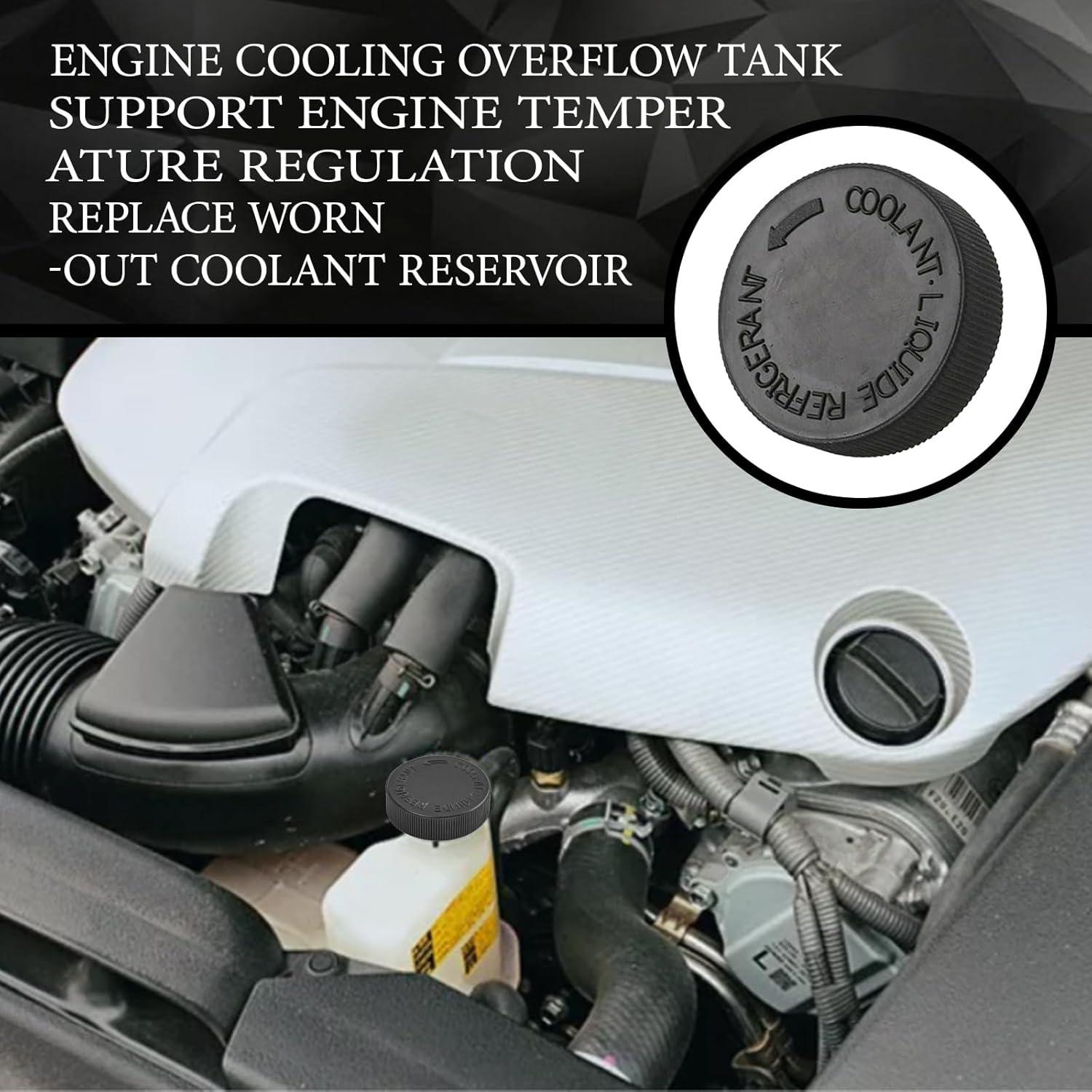 Juego de Tanque de Refrigerante ONISMEZ con Tapa Negra 21712-79900