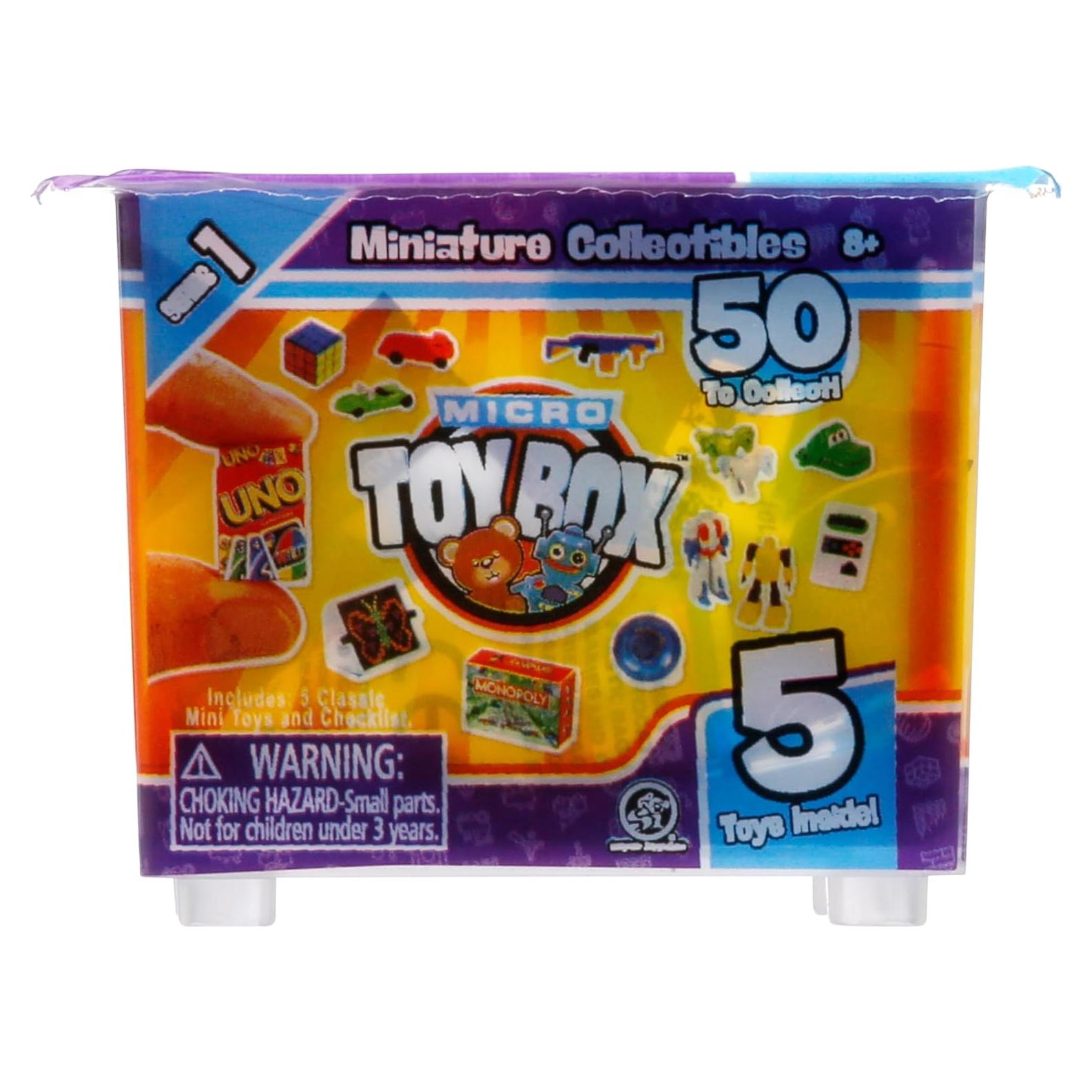 Caja de Juguetes Mini Coleccionables Rhode Island 27 Piezas