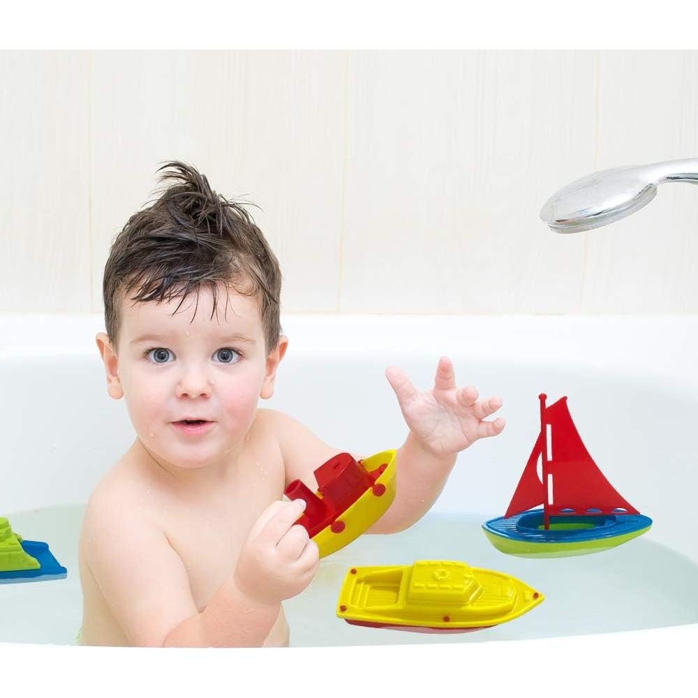 Barcos de Juguete Flotantes ArtCreativity - 4 Piezas 12.7 cm