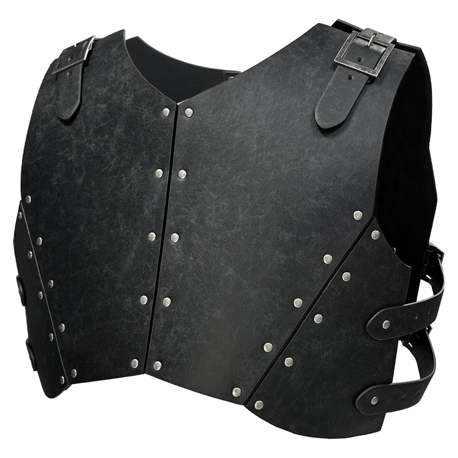 Armadura de Pecho de Cuero Sintético HiiFeuer Ajustable