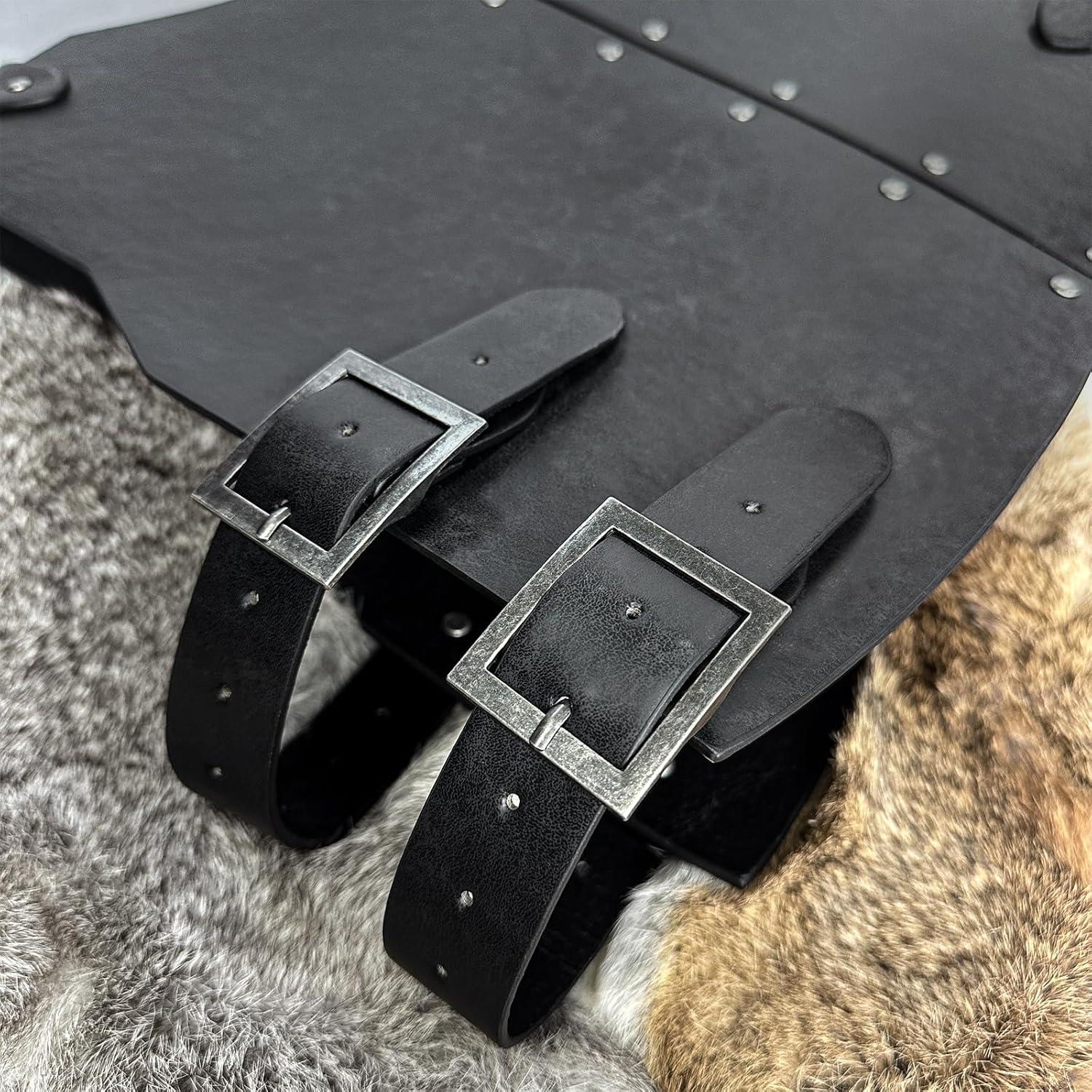 Armadura de Pecho de Cuero Sintético HiiFeuer Ajustable