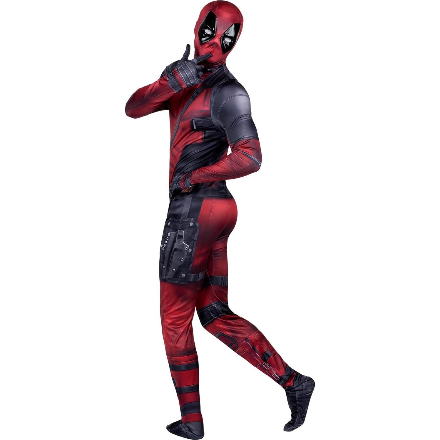 Disfraz Zentai Deluxe Marvel Deadpool Adulto Spandex