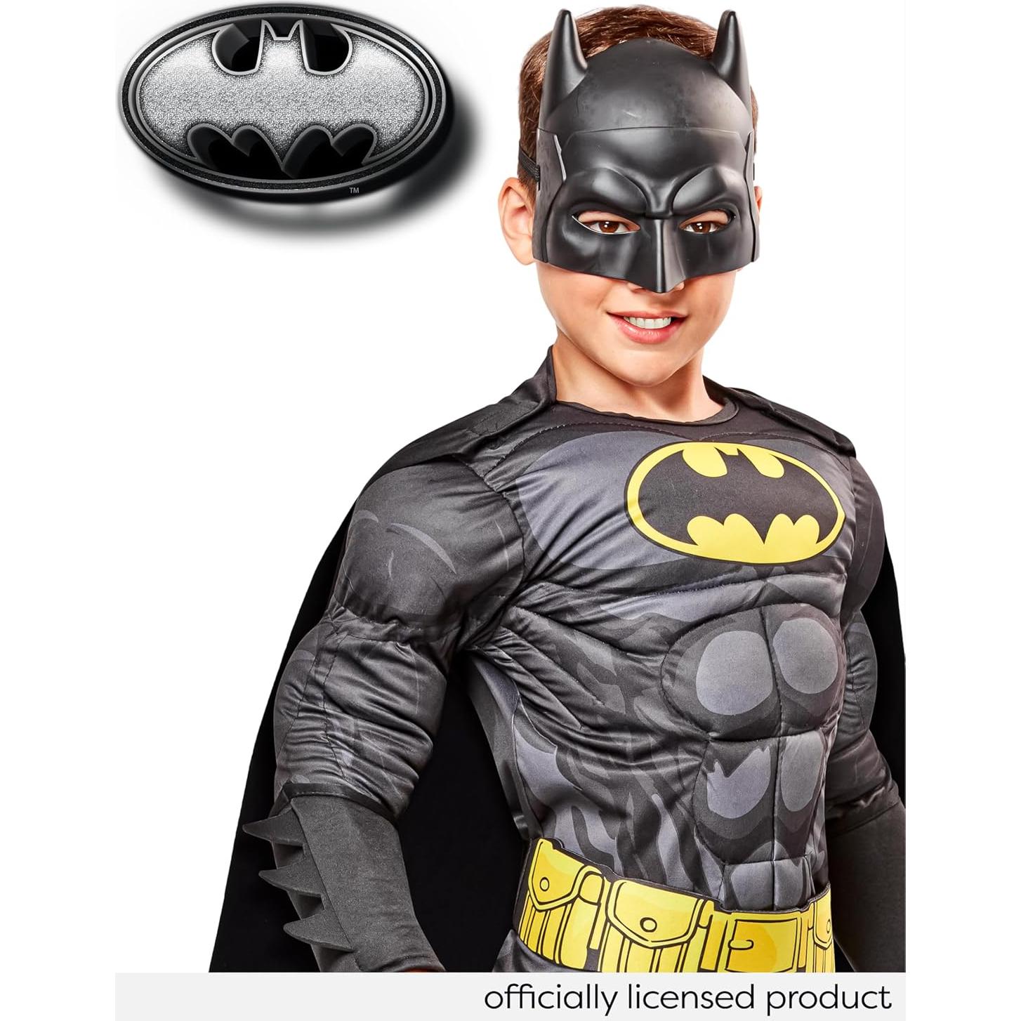 Disfraz Deluxe Batman Niños Rubie's 3D Capa y Máscara