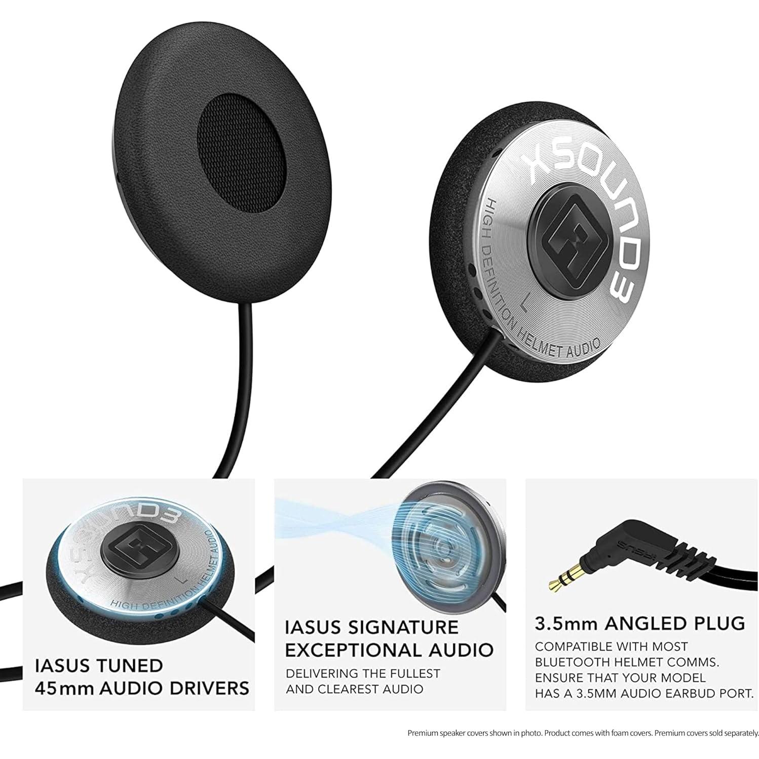 Altavoces de casco IASUS XSound 3 - Audio Premium 45mm