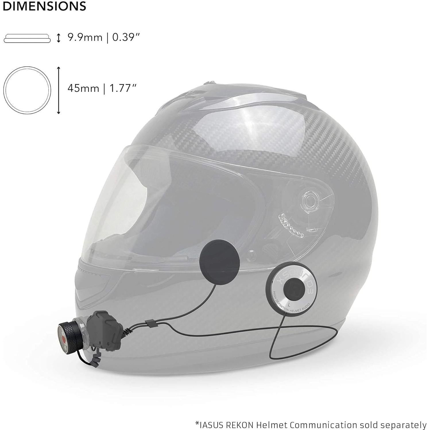 Altavoces de casco IASUS XSound 3 - Audio Premium 45mm