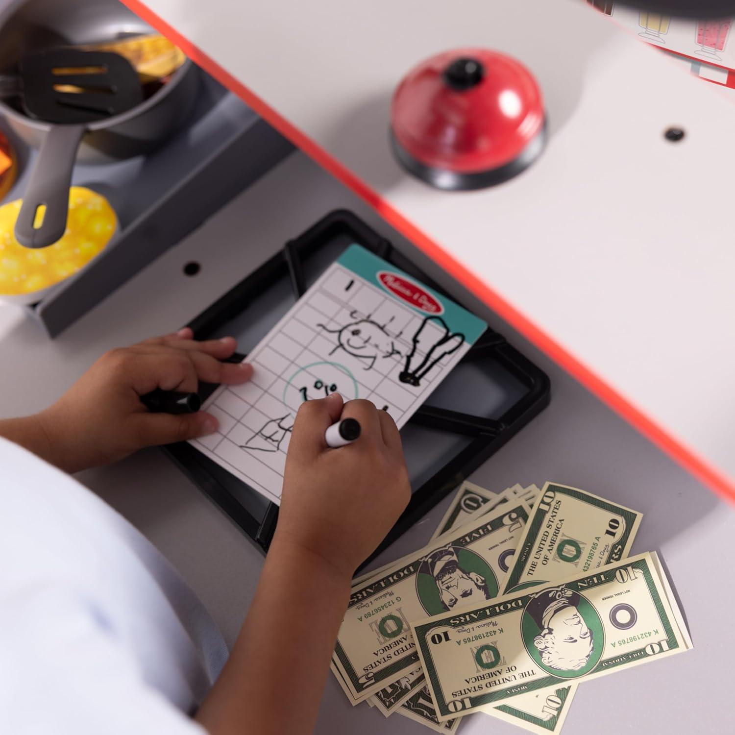 Juego de Restaurante Star Diner Melissa & Doug 41 Piezas