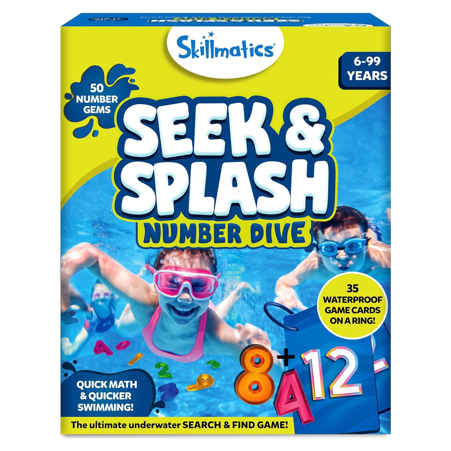 Juego de Buceo Skillmatics Busca y Salpica - 50 Gemas Coloridas