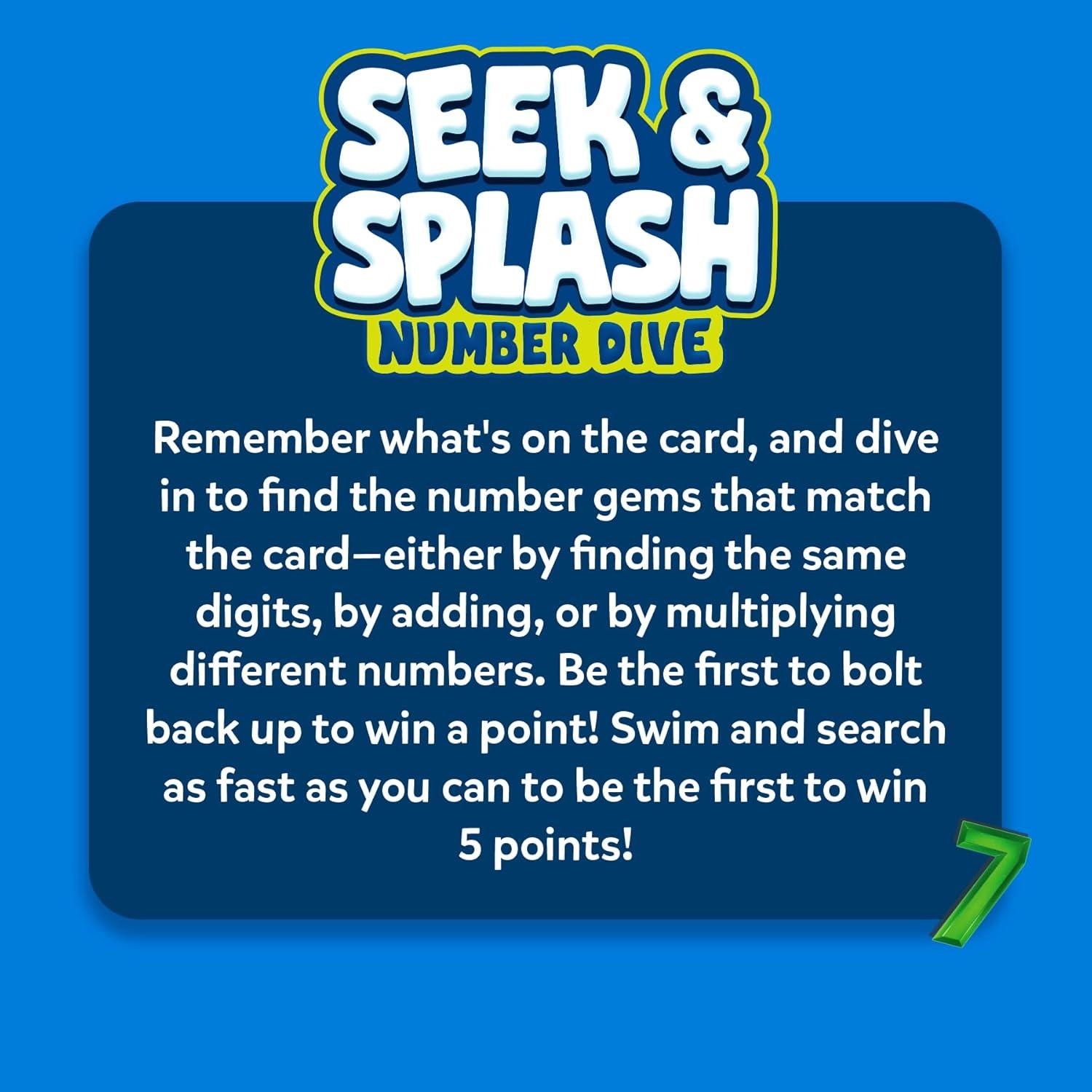 Juego de Buceo Skillmatics Busca y Salpica - 50 Gemas Coloridas