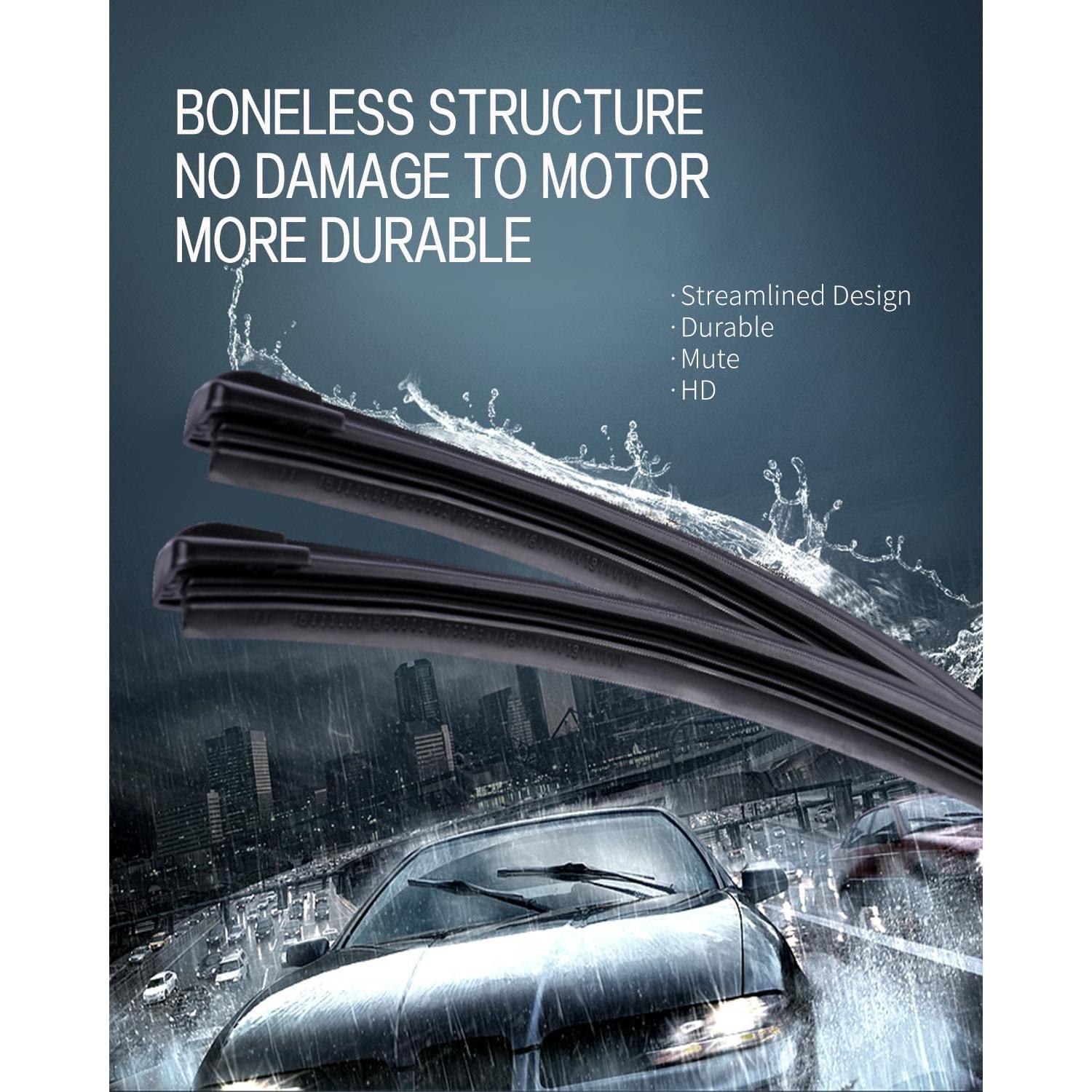 Limpiaparabrisas Silenciosos FAPIUO para Mercedes-Benz GLC