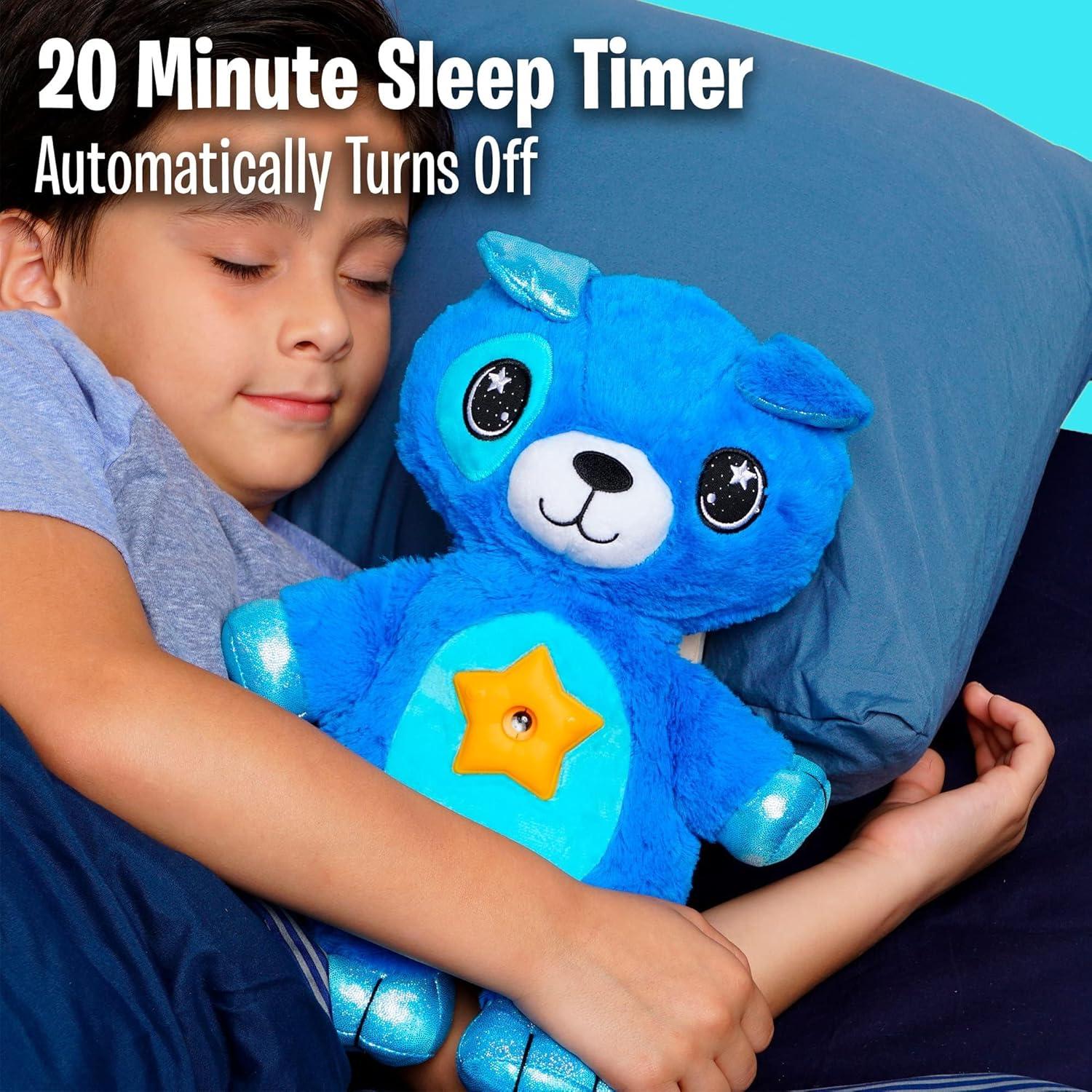 Luz Nocturna de Peluche Star Belly Dream Lites Cachorro Azul