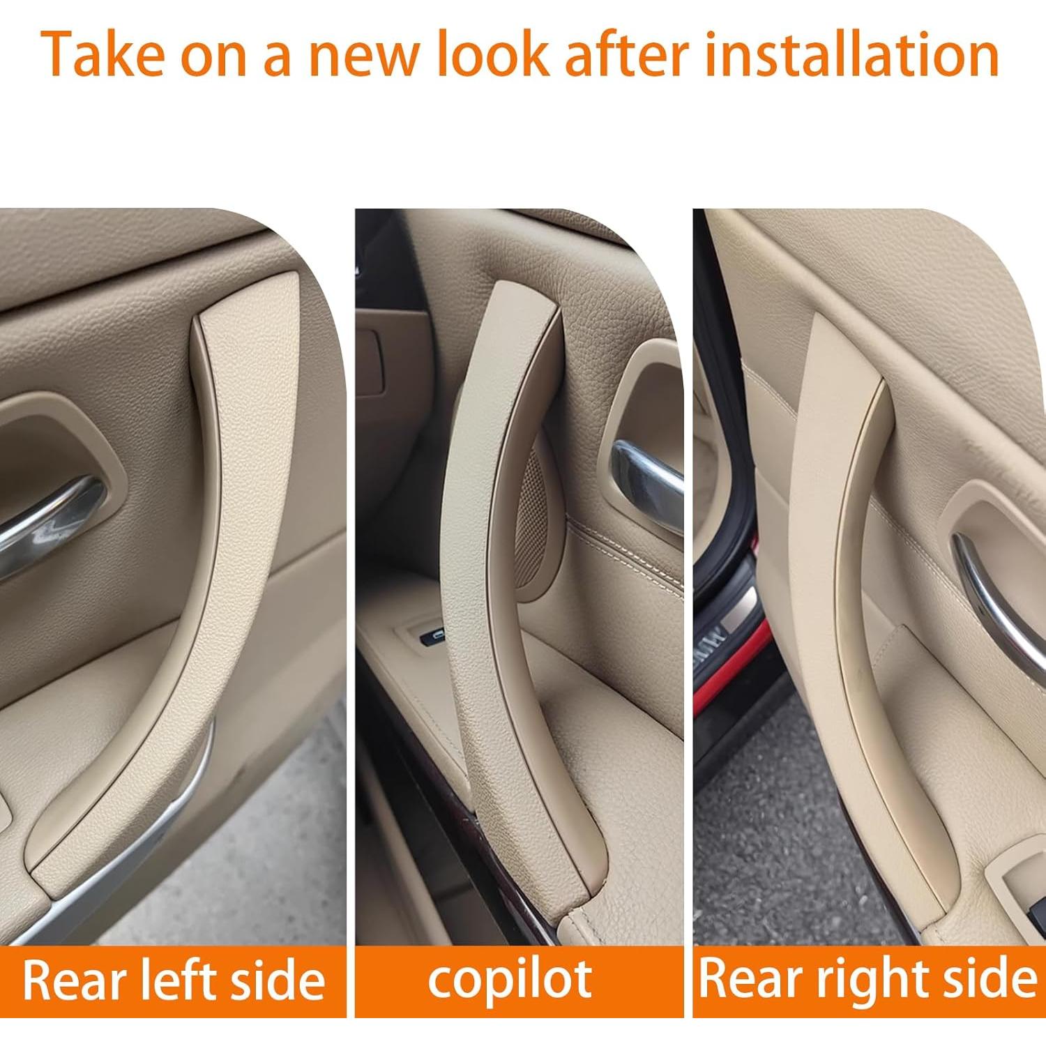 Manija de puerta interior BMW Serie 3 E90 E91 2006-2012 Beige