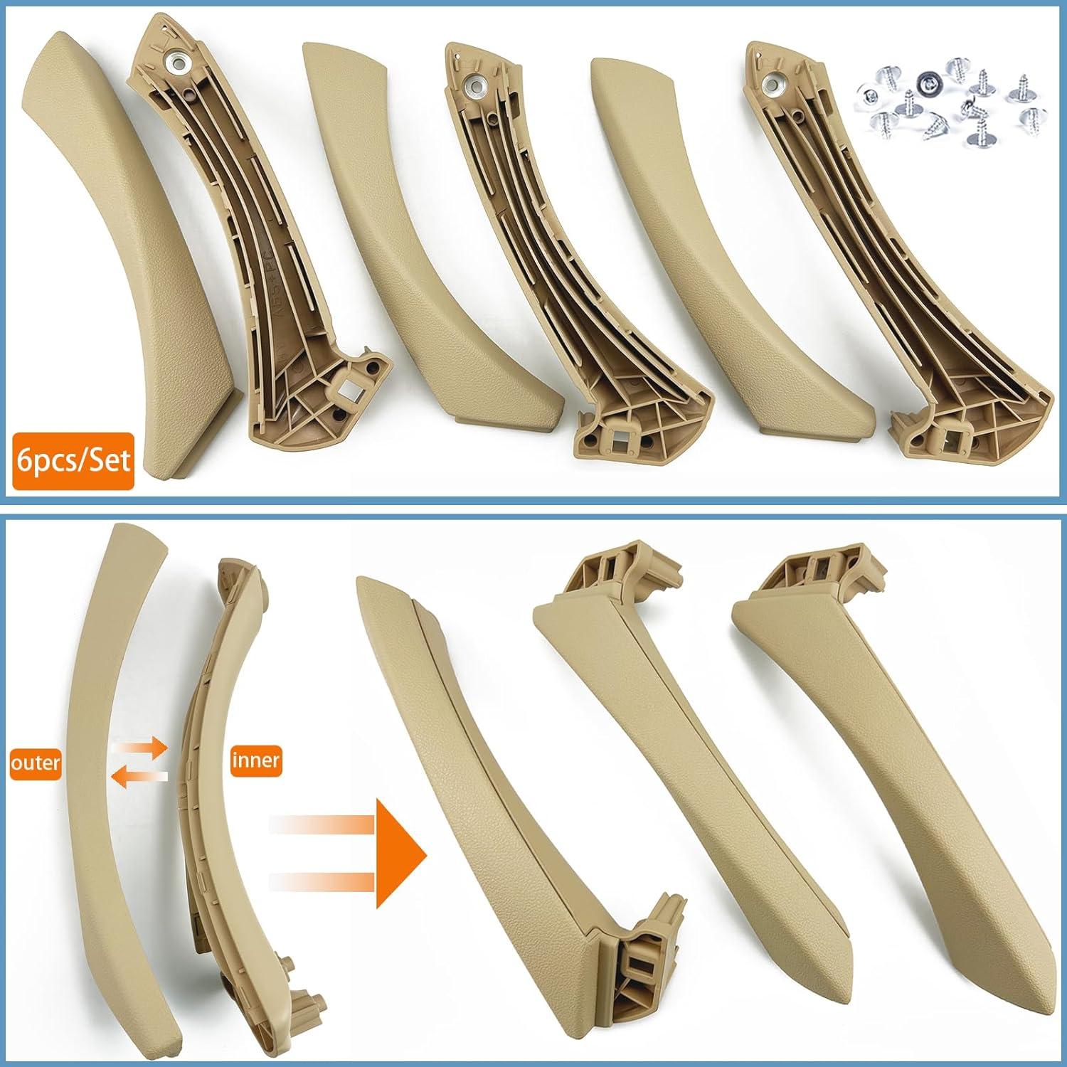 Manija de puerta interior BMW Serie 3 E90 E91 2006-2012 Beige