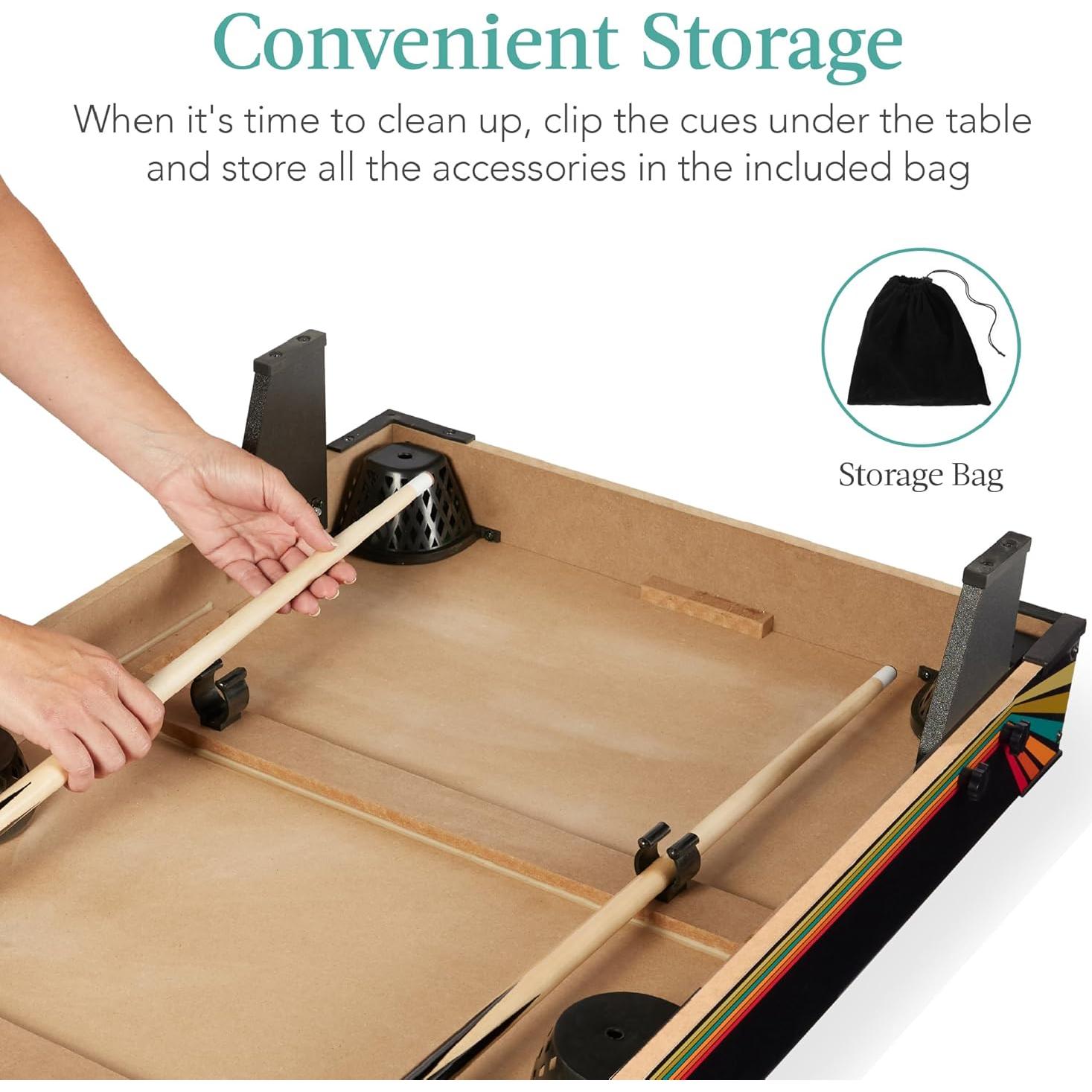 Mesa de Billar 101.6 cm Mejor Opción Productos con Accesorios