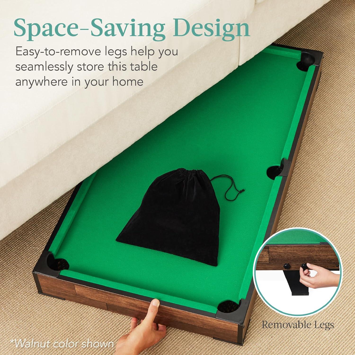 Mesa de Billar 101.6 cm Mejor Opción Productos con Accesorios