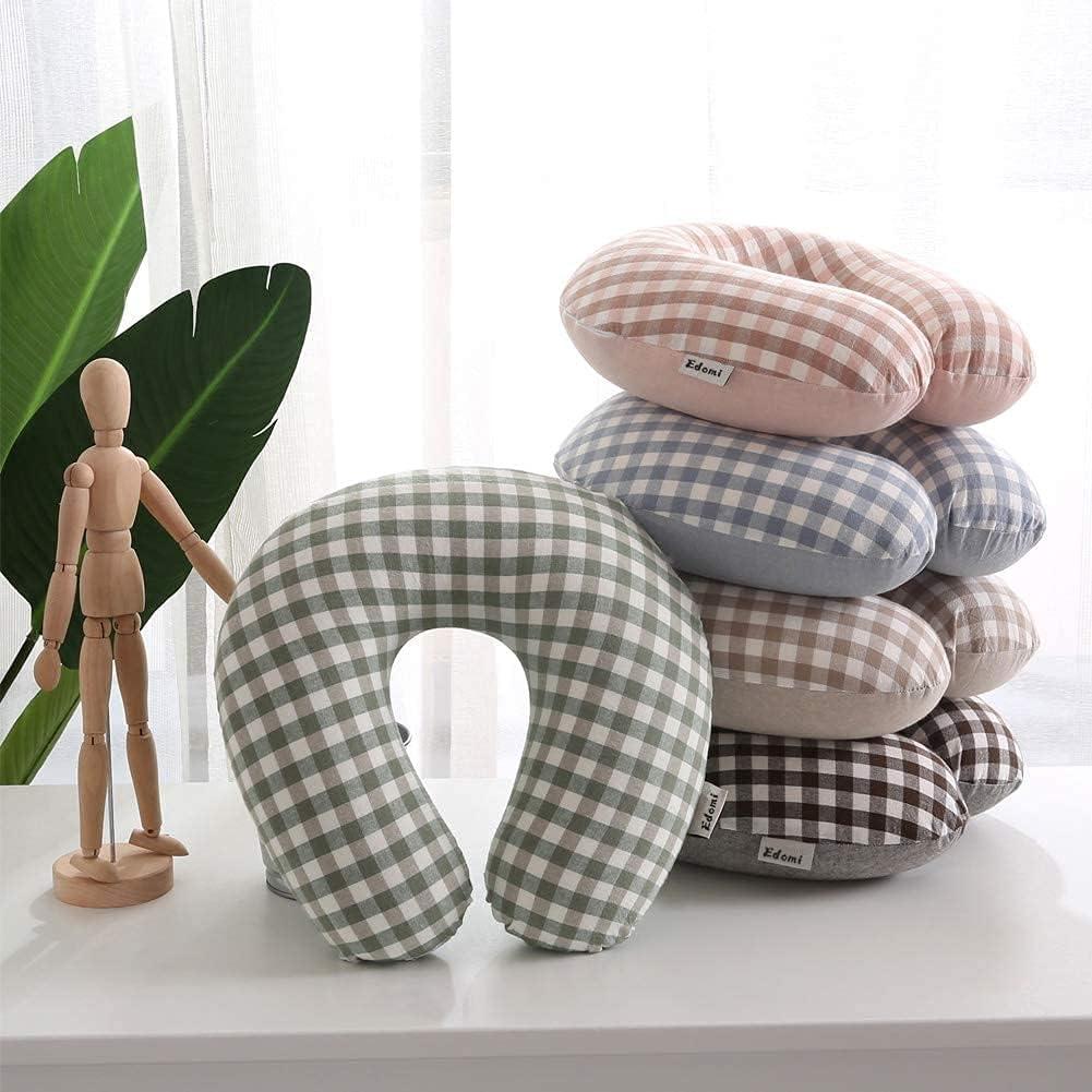 Almohada de Cuello Edomi de Trigo Sarraceno Ajustable 30x30 cm