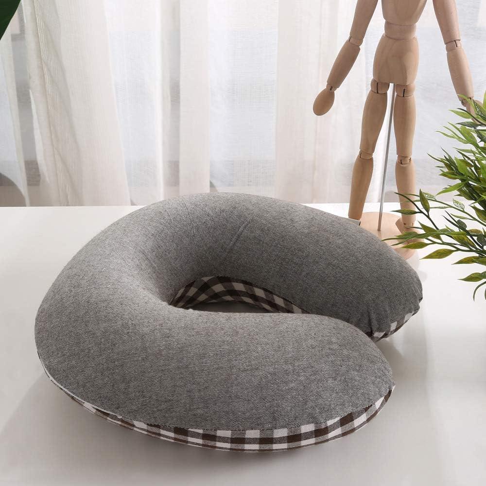 Almohada de Cuello Edomi de Trigo Sarraceno Ajustable 30x30 cm