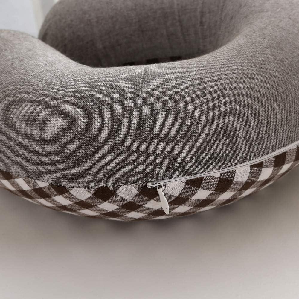 Almohada de Cuello Edomi de Trigo Sarraceno Ajustable 30x30 cm