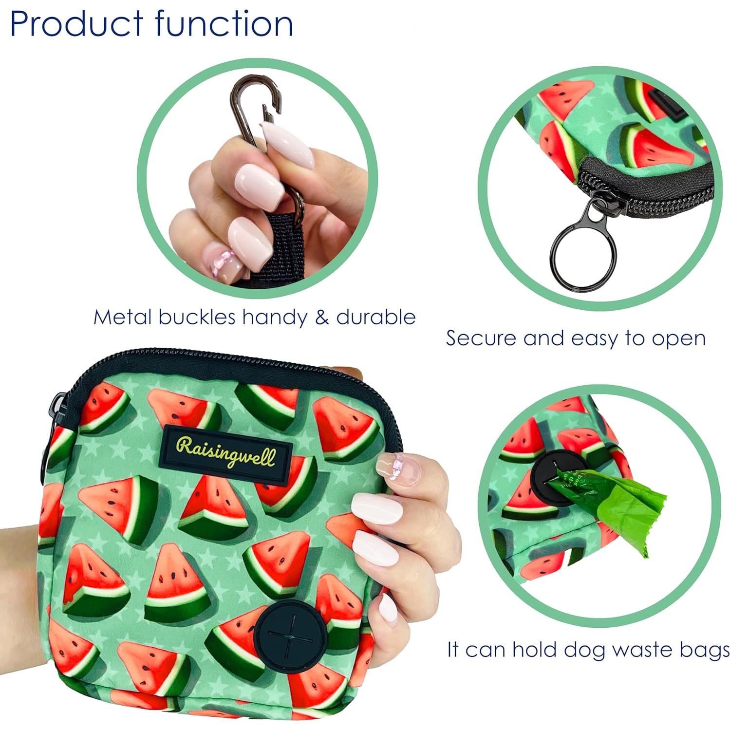 Bolsa de golosinas para perros Raisingwell DTP-02 Sandía