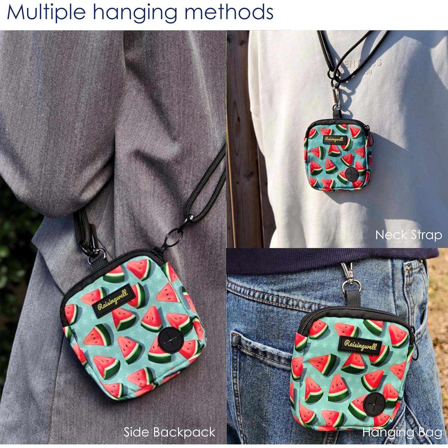 Bolsa de golosinas para perros Raisingwell DTP-02 Sandía