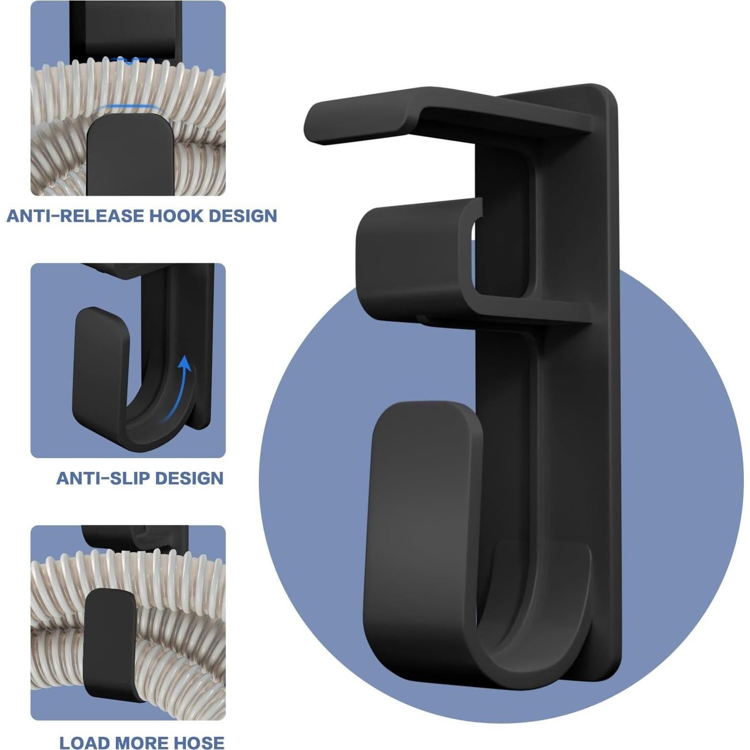 Soporte para Manguera CPAP Akiopey con Gancho Antideslizante