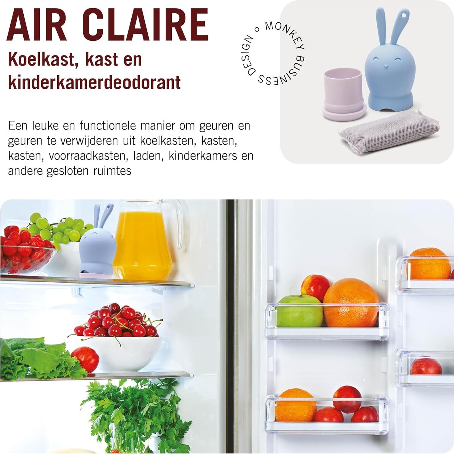 Eliminador de Olores Air Claire Monkey Business - Carbón Activado