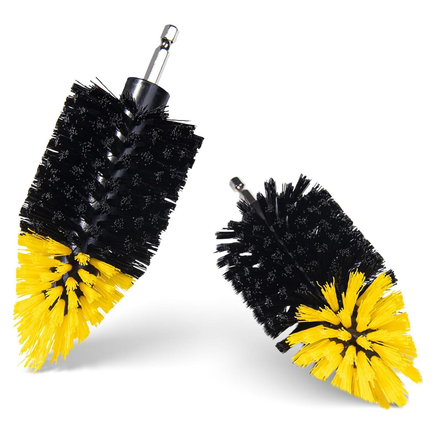 2PCS Cepillo de Esquina para Taladro Prozwee - Nylon 13cm