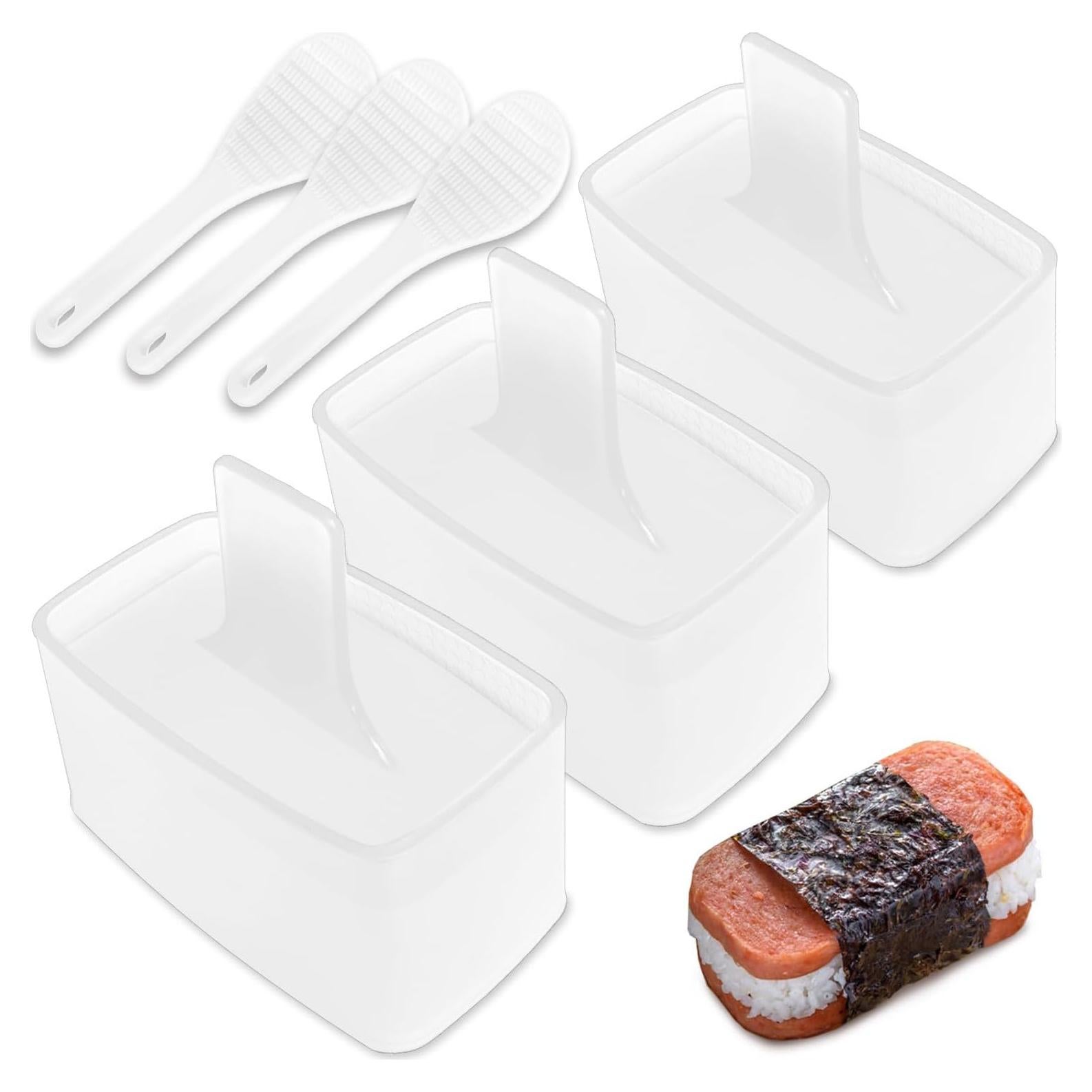 Paquete de 3 Moldes para Musubi TAORISH Antiadherentes