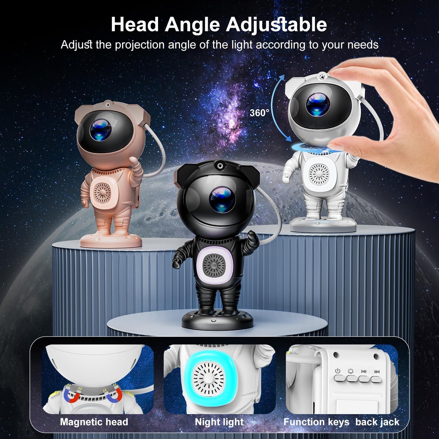 Proyector de Estrellas YiHuiya Astronauta con Bluetooth 5.1