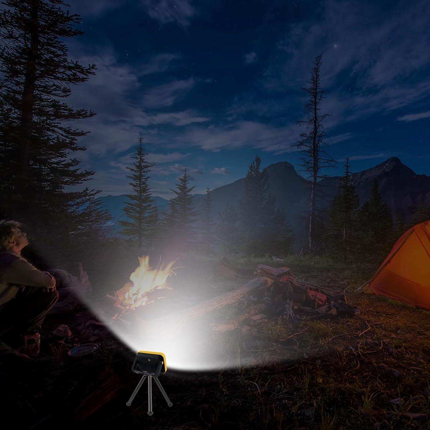 Luz de Trabajo LED Recargable AUMIO 40W 2400LM IP42 1 Paquete