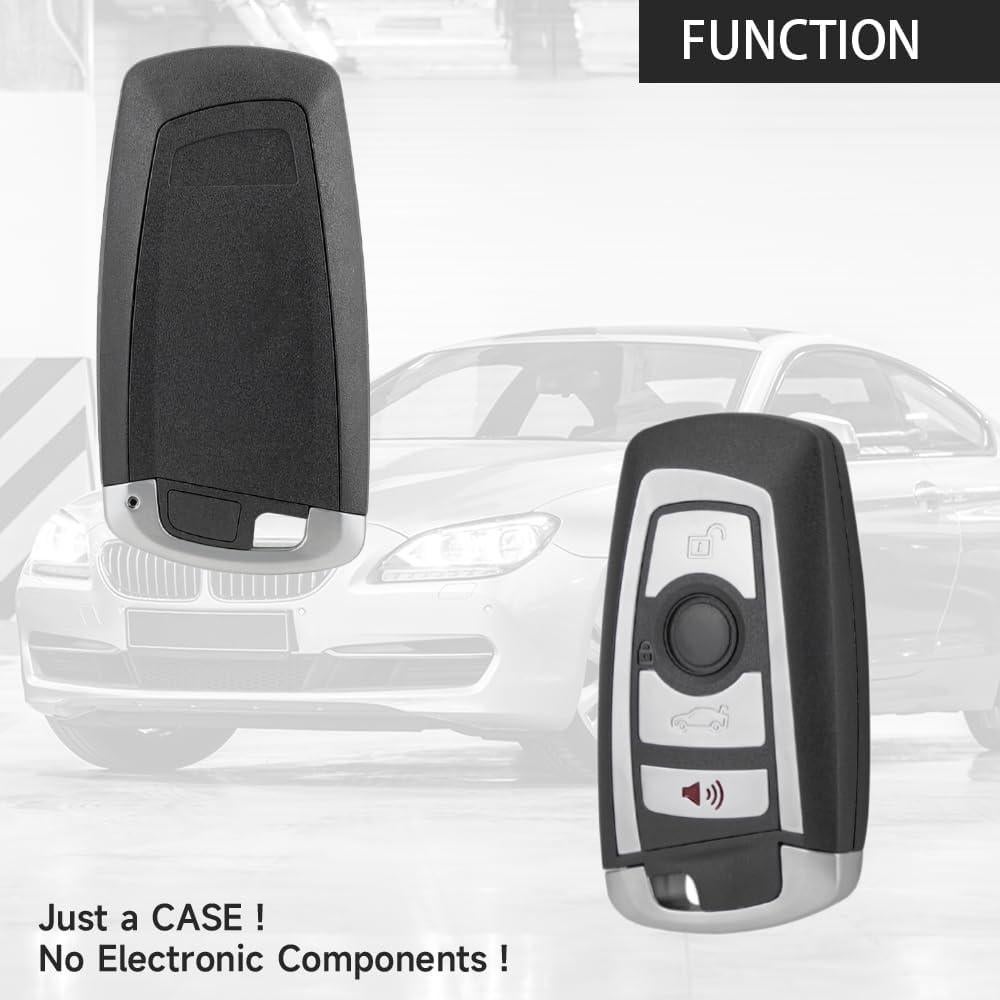 Carcasa de Llave Fob Reemplazo YOLLKY para BMW 1-7