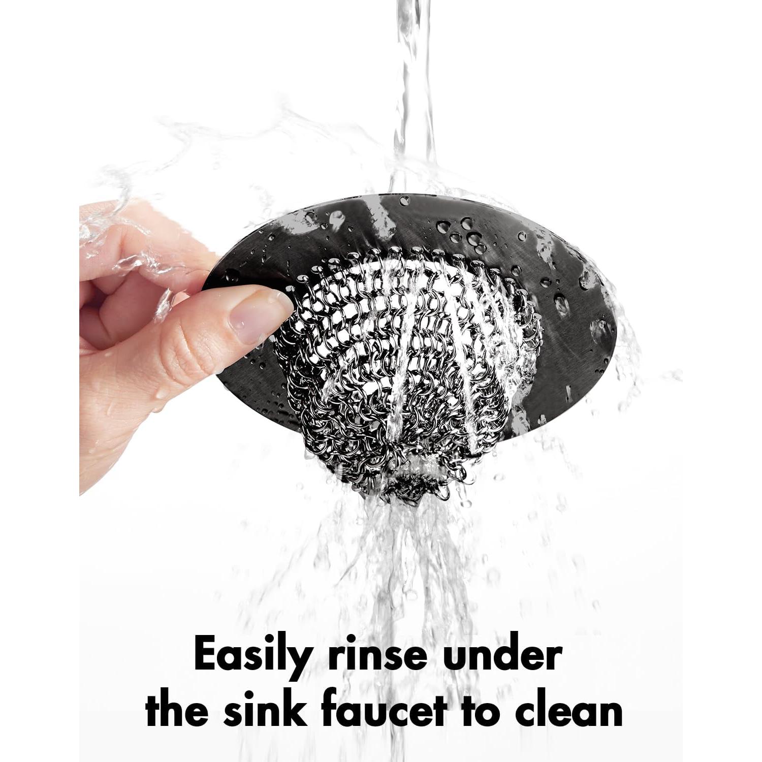 Colador de Fregadero de Cocina Wokdada Acero Inoxidable 304