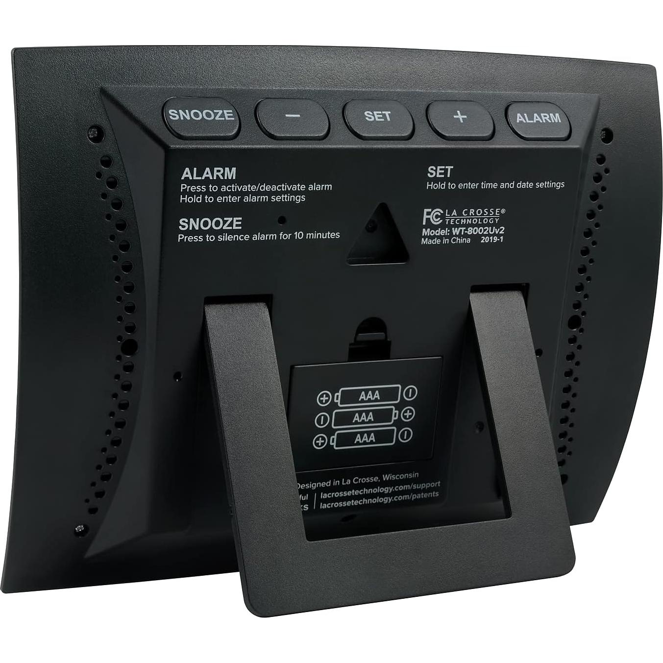 Reloj Digital de Pared La Crosse Technology WT-8002U 22x17.4cm