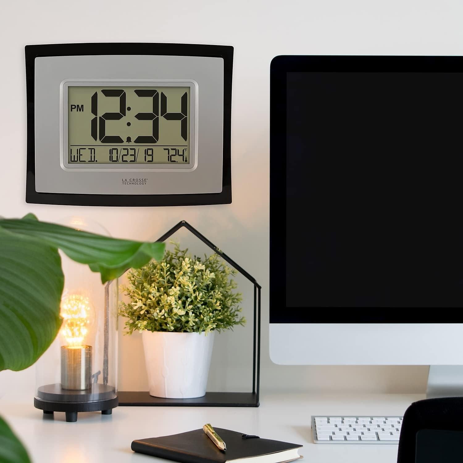 Reloj Digital de Pared La Crosse Technology WT-8002U 22x17.4cm