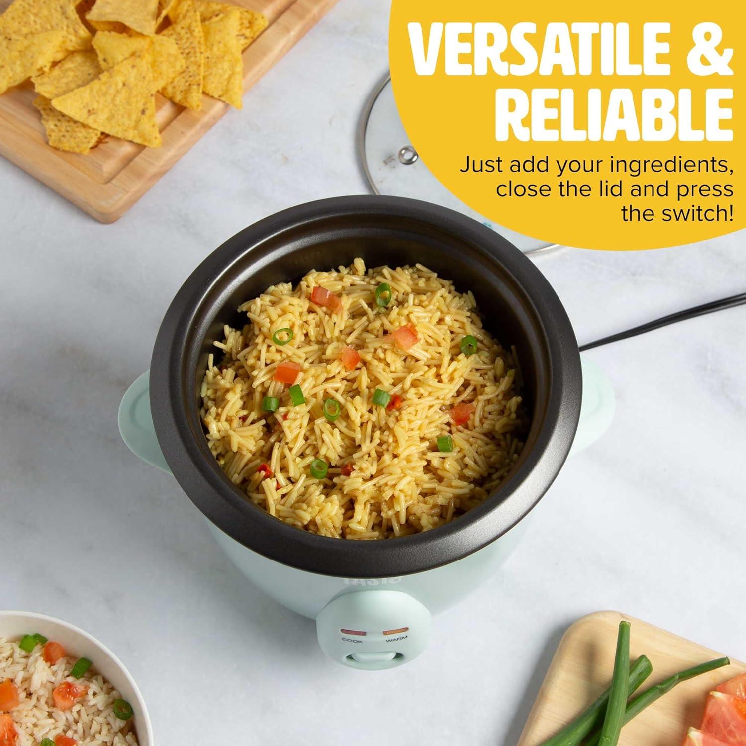 Mini Olla Arrocera Tasty Aqua 6 Tazas Antiadherente