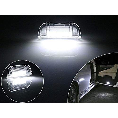 Lámparas de Cortesía LED iJDMTOY Xenon Blancas para VW