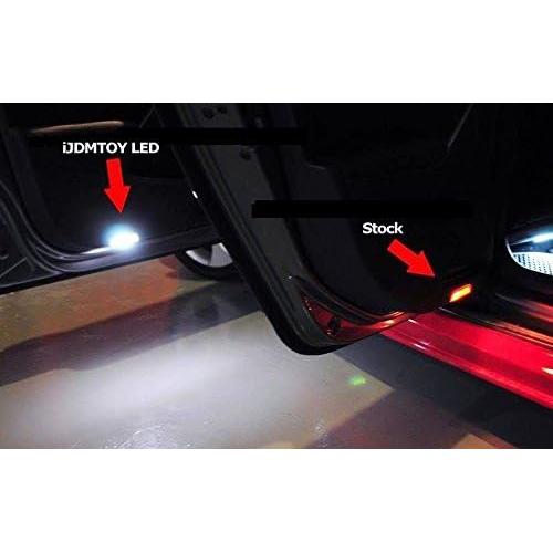 Lámparas de Cortesía LED iJDMTOY Xenon Blancas para VW