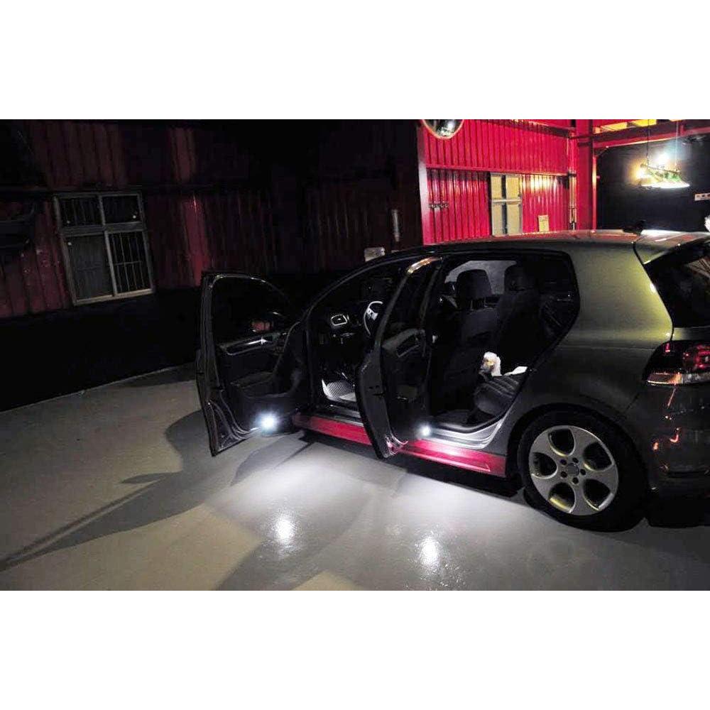Lámparas de Cortesía LED iJDMTOY Xenon Blancas para VW