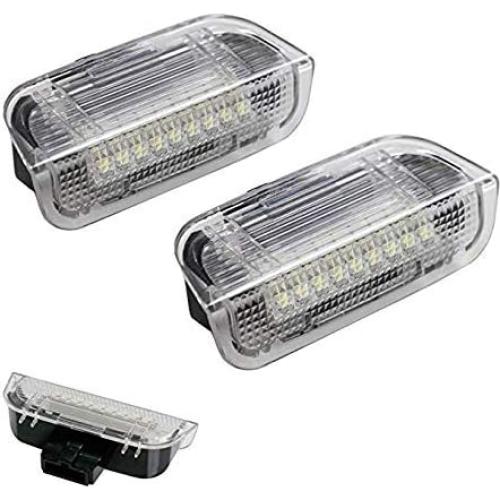 Lámparas de Cortesía LED iJDMTOY Xenon Blancas para VW