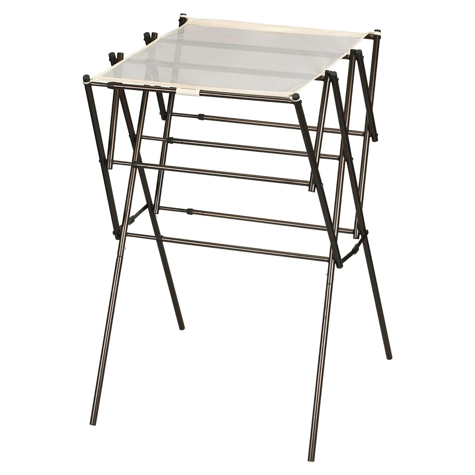 Soporte Plegable Expandible para Secar Ropa Esenciales del Hogar