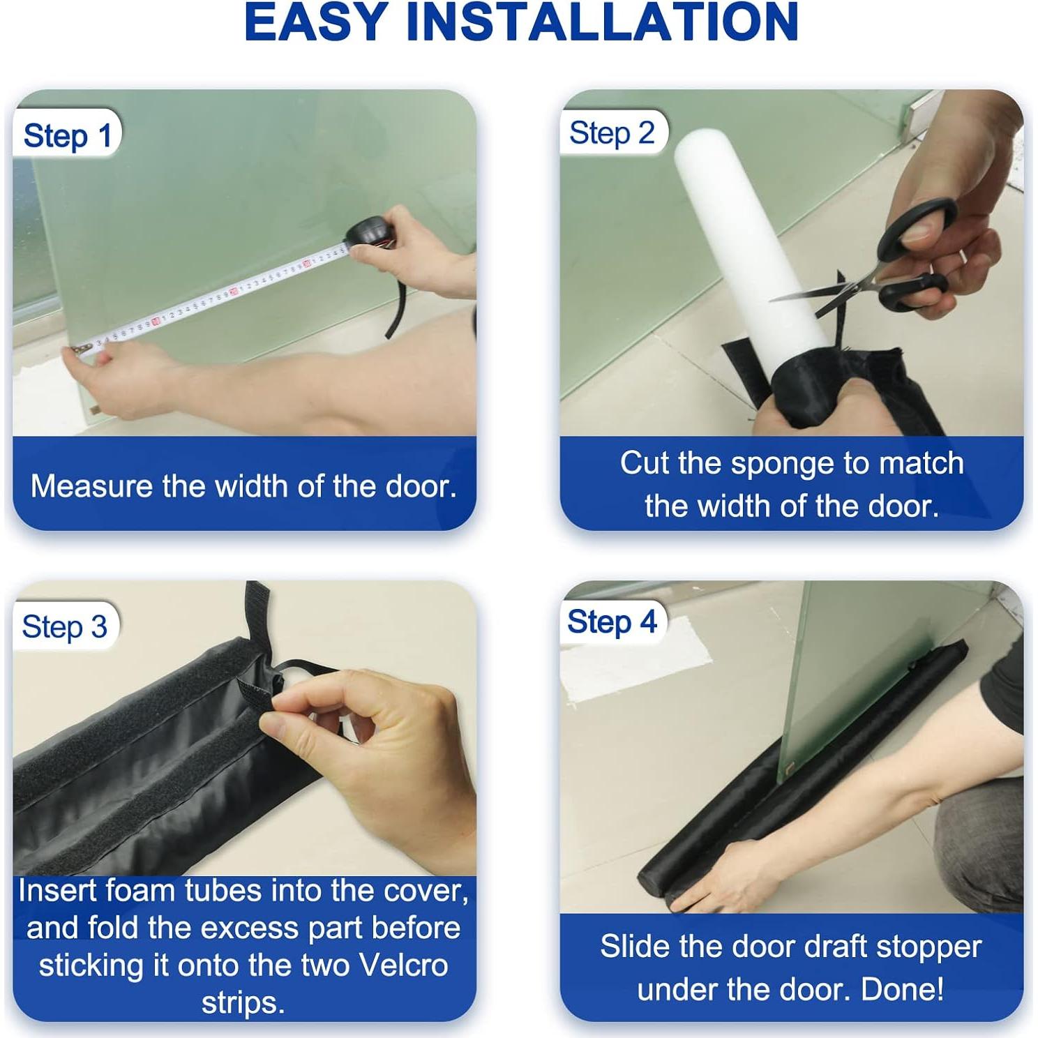 Detenedor de Corrientes de Aire BESTONG 76.2 cm Lavable