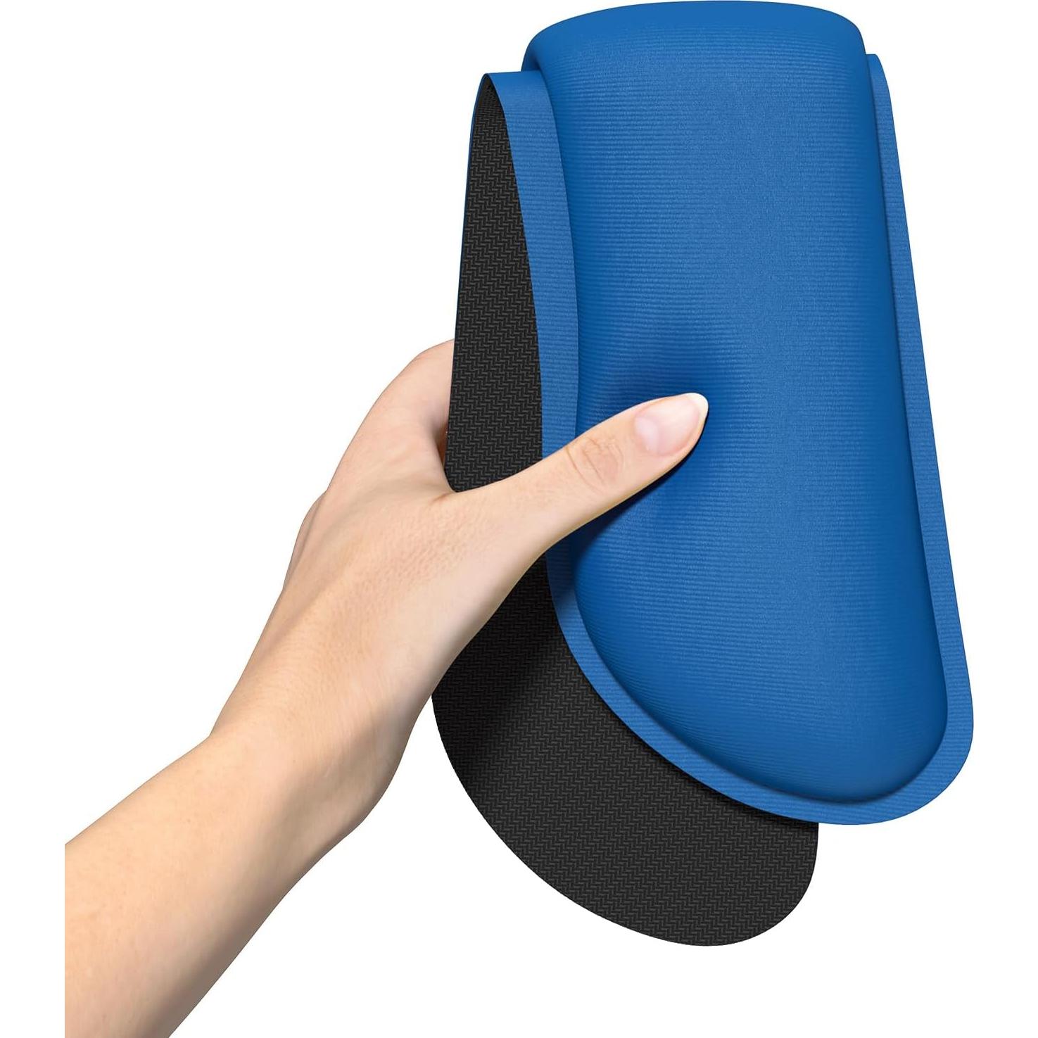 Conjunto de Reposamuñecas y Alfombrilla Dapesuom XXL Azul