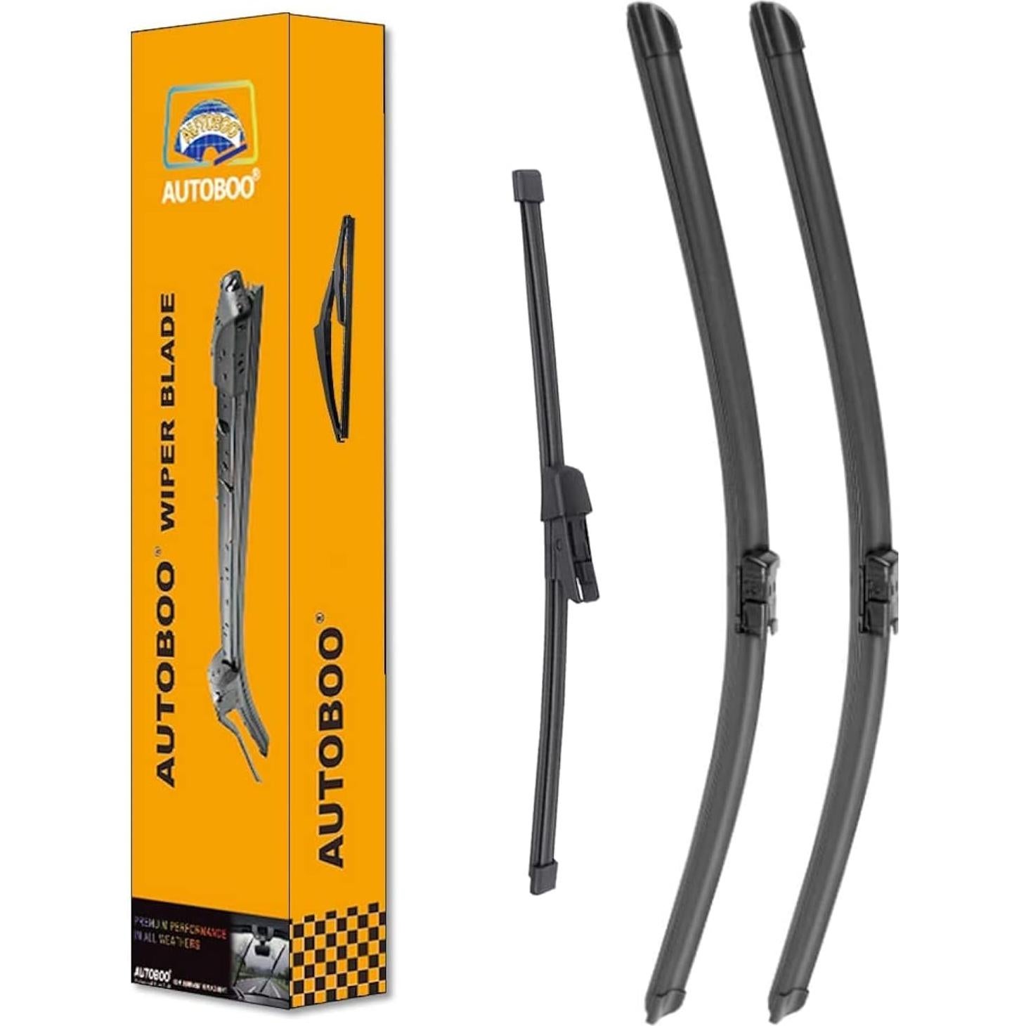 Limpiaparabrisas AUTOBOO 26"+18"+11" para VW Golf GTI e-Golf