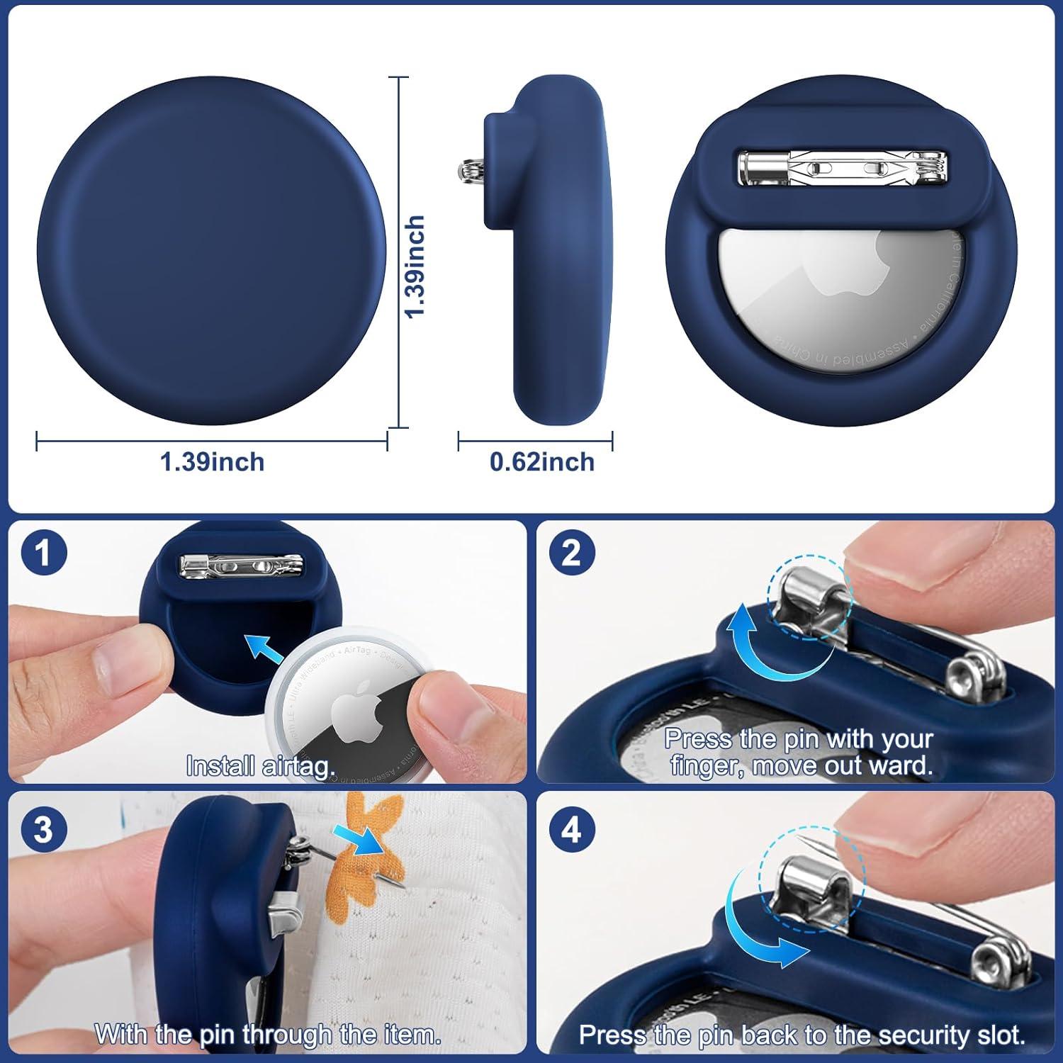 Funda Oculta para AirTag Niños 4 Pack Bingcok - Silicona