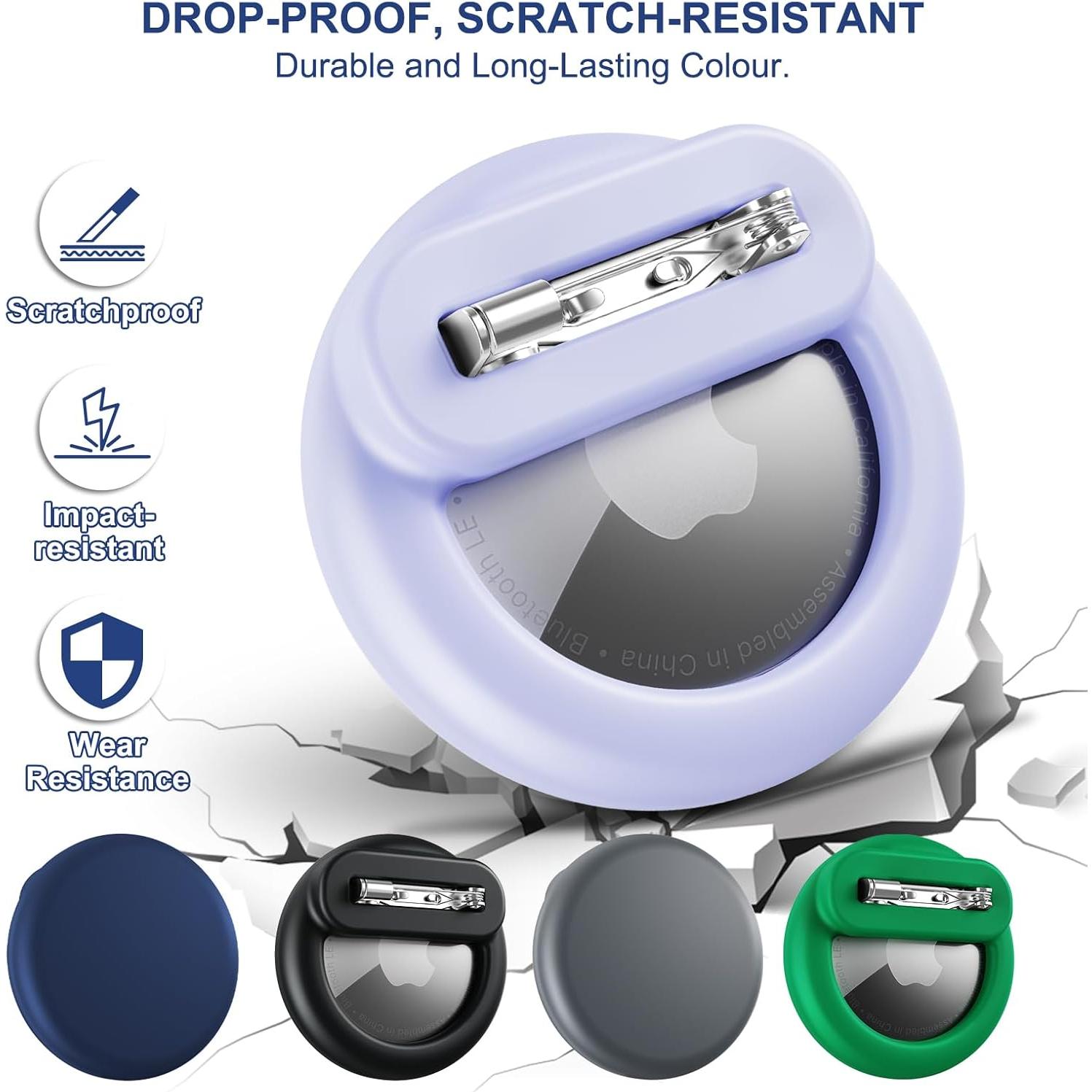 Funda Oculta para AirTag Niños 4 Pack Bingcok - Silicona