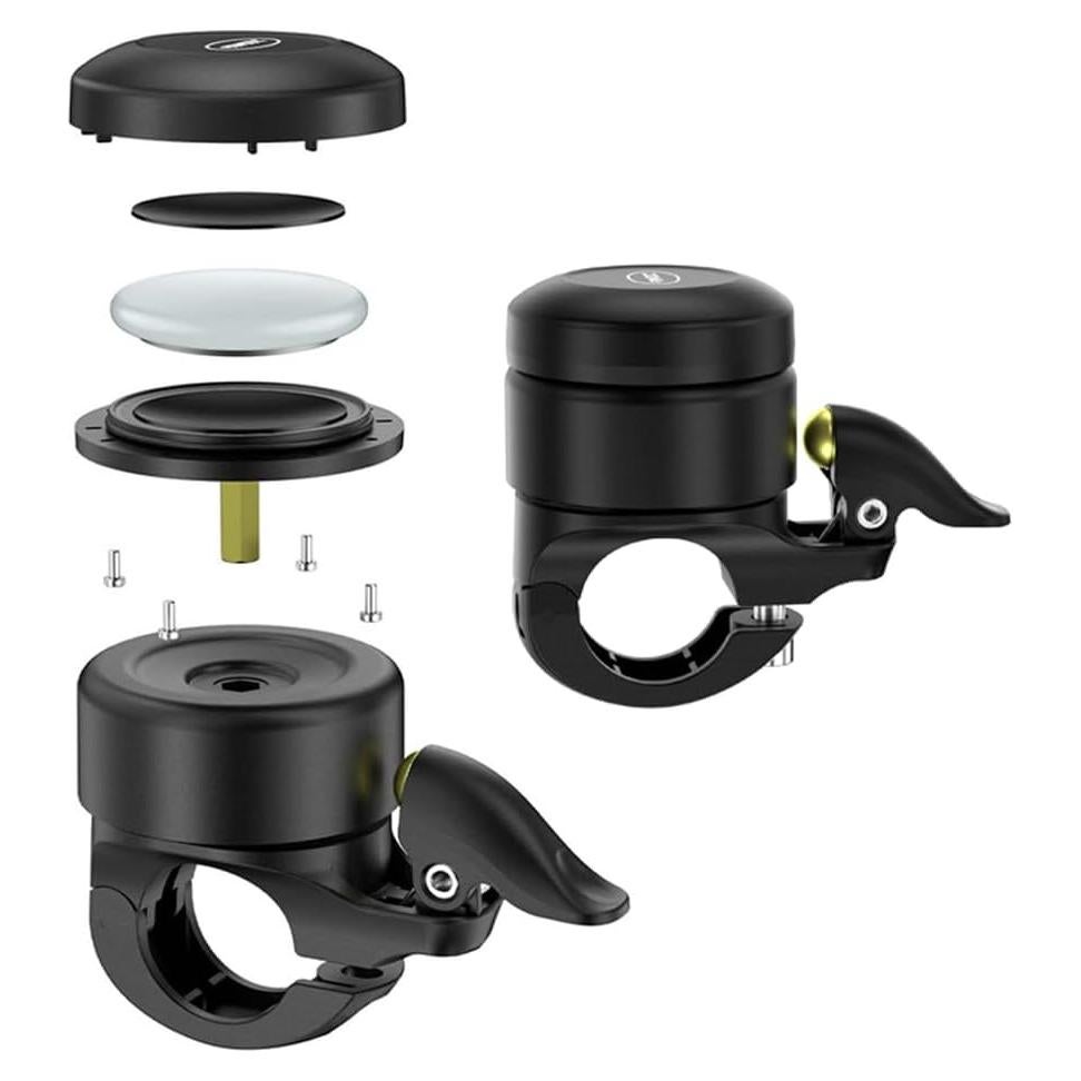 Campana de Bicicleta LESOVI con Soporte para AirTag 120dB