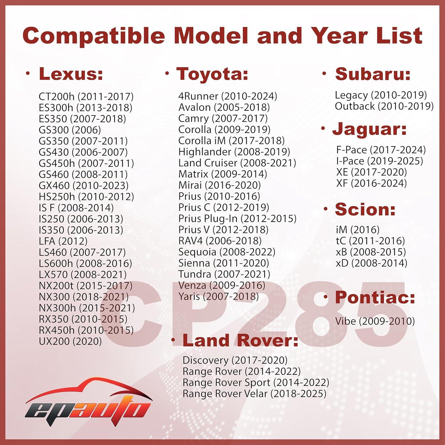 Filtro de Aire de Cabina EPAuto CP285 con Carbono Activado