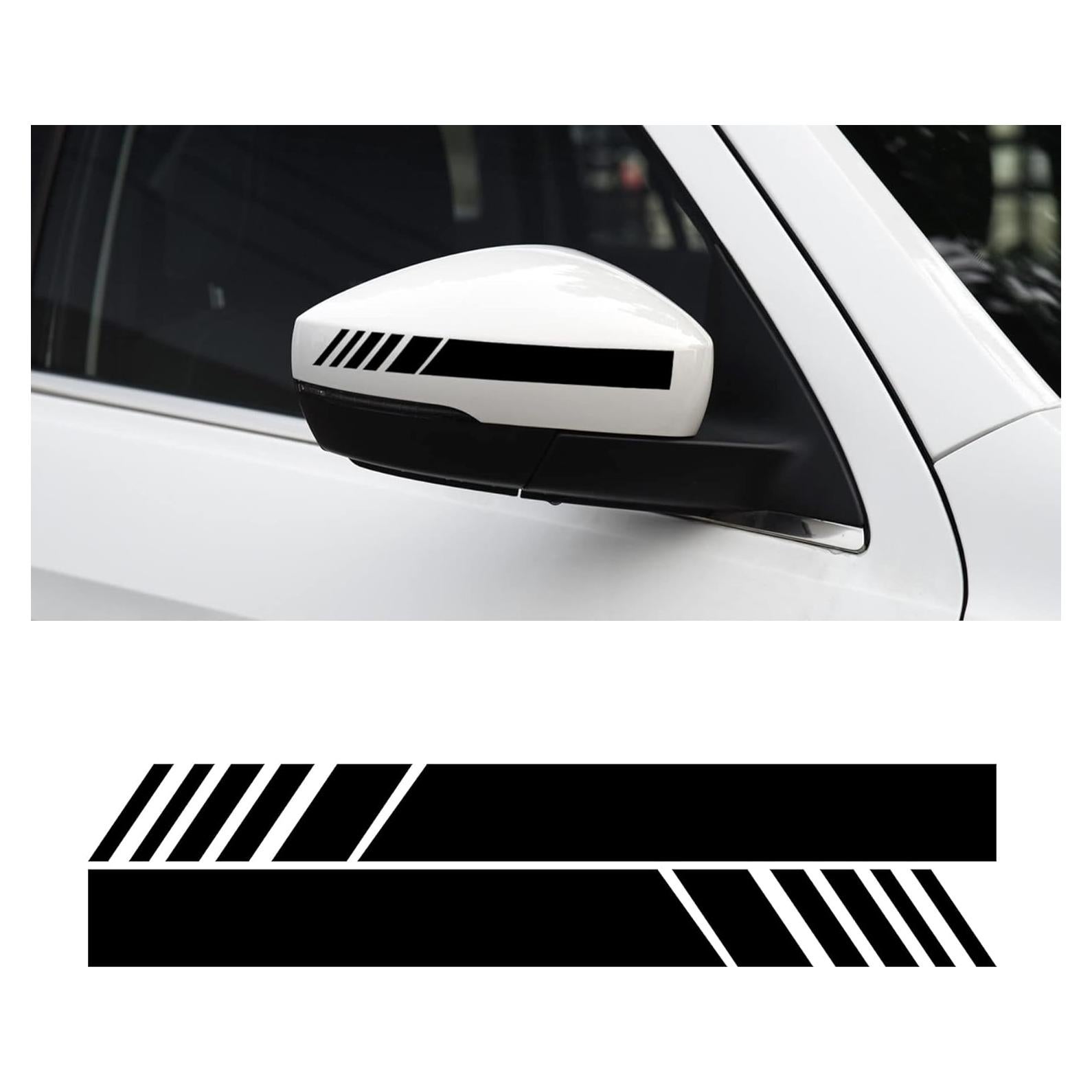 Calcomanías Reflectantes SINGARO para Espejo Retrovisor 4pcs