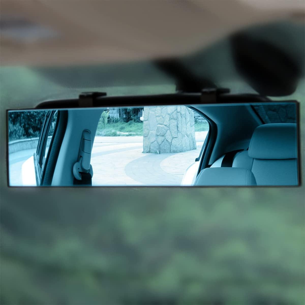 Espejo Retrovisor de Coche 8sanlione 30x7.37 cm Antideslumbrante