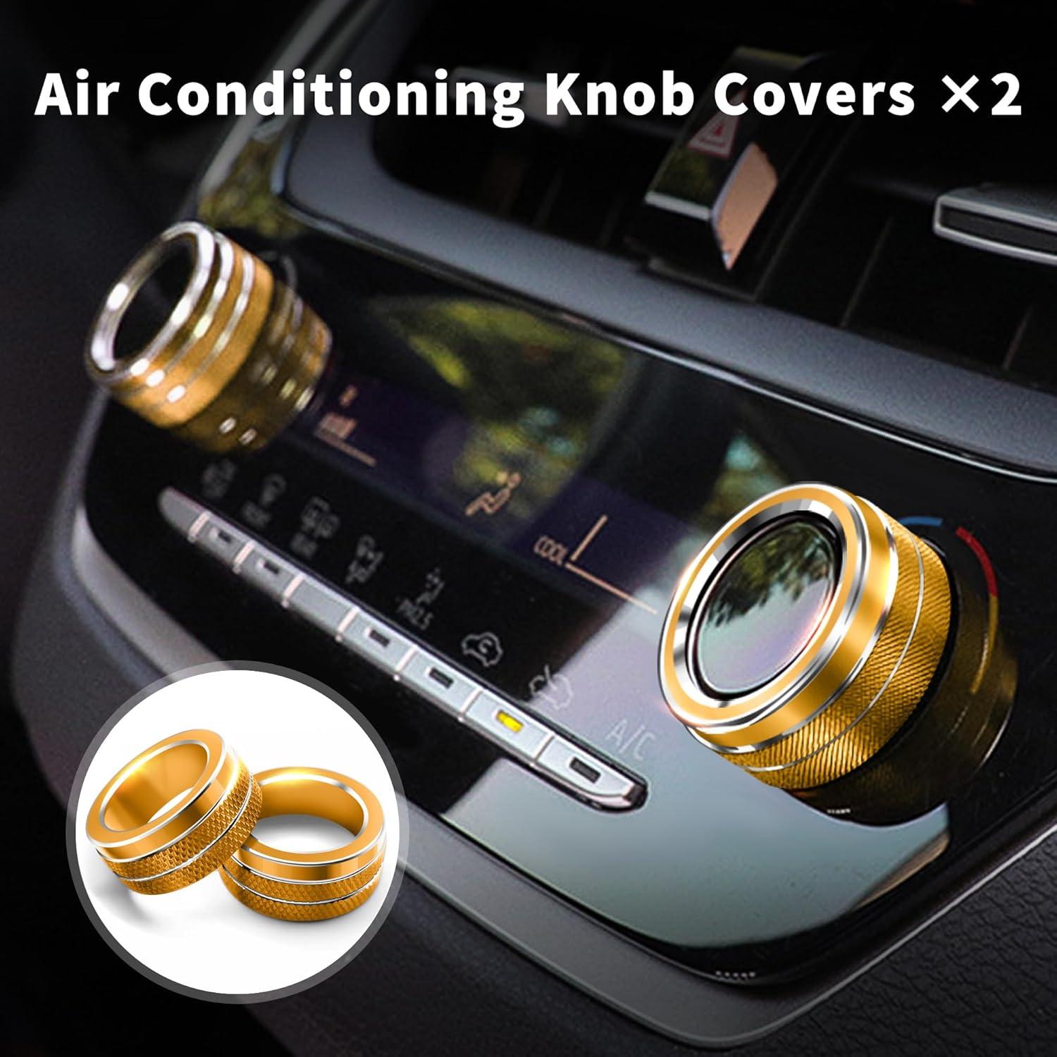 Cubiertas de Perilla de Aluminio Polodunn para Toyota Corolla 2020-2026