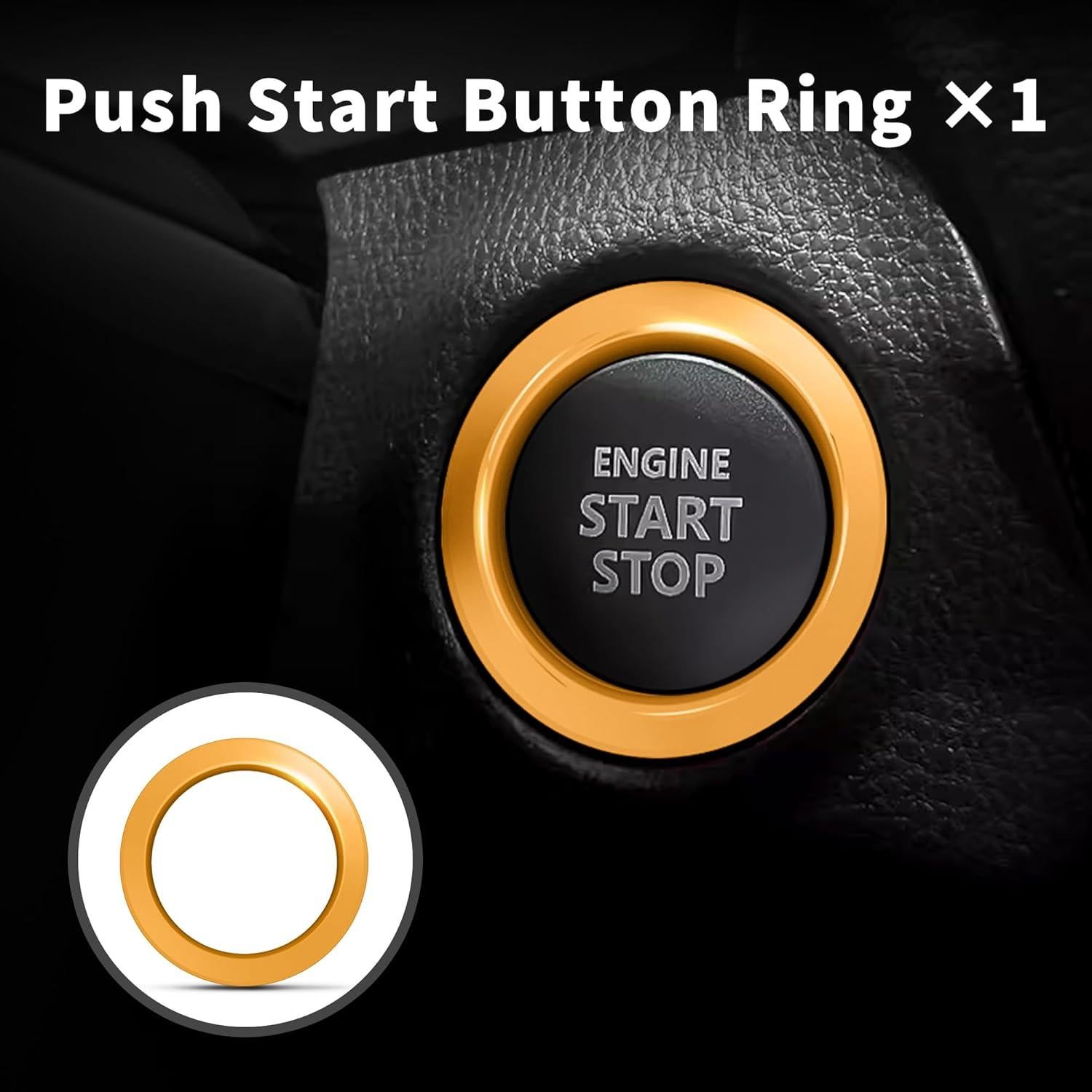 Cubiertas de Perilla de Aluminio Polodunn para Toyota Corolla 2020-2026